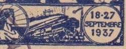 France : Lyon : Timbres Vignettes Cinderella Première Exposition de Propagande Philatélique, Lyon 1937